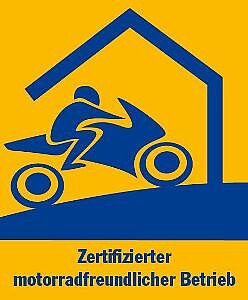 Zertifikat motorradfreundlicher Betrieb